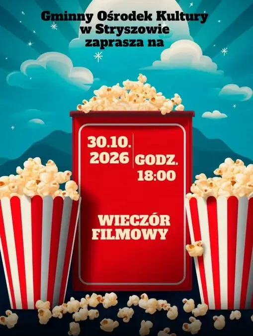Stryszów: wieczór filmowy dla dzieci w GOK już 30 października