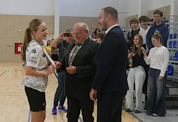 LO Andrychów wygrywa finał powiatowy Licealiady w koszykówce 3×3 dziewcząt