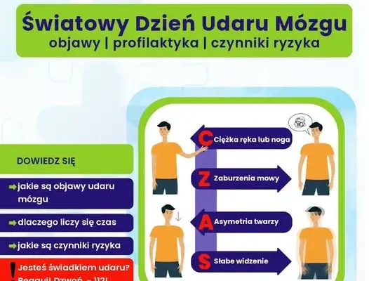 Udar mózgu — liczy się każda minuta. NFZ przypomina o profilaktyce i leczeniu