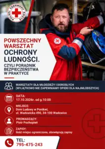 Bezpłatne warsztaty ochrony ludności w Ponikwi – jak przygotować się na kryzys?